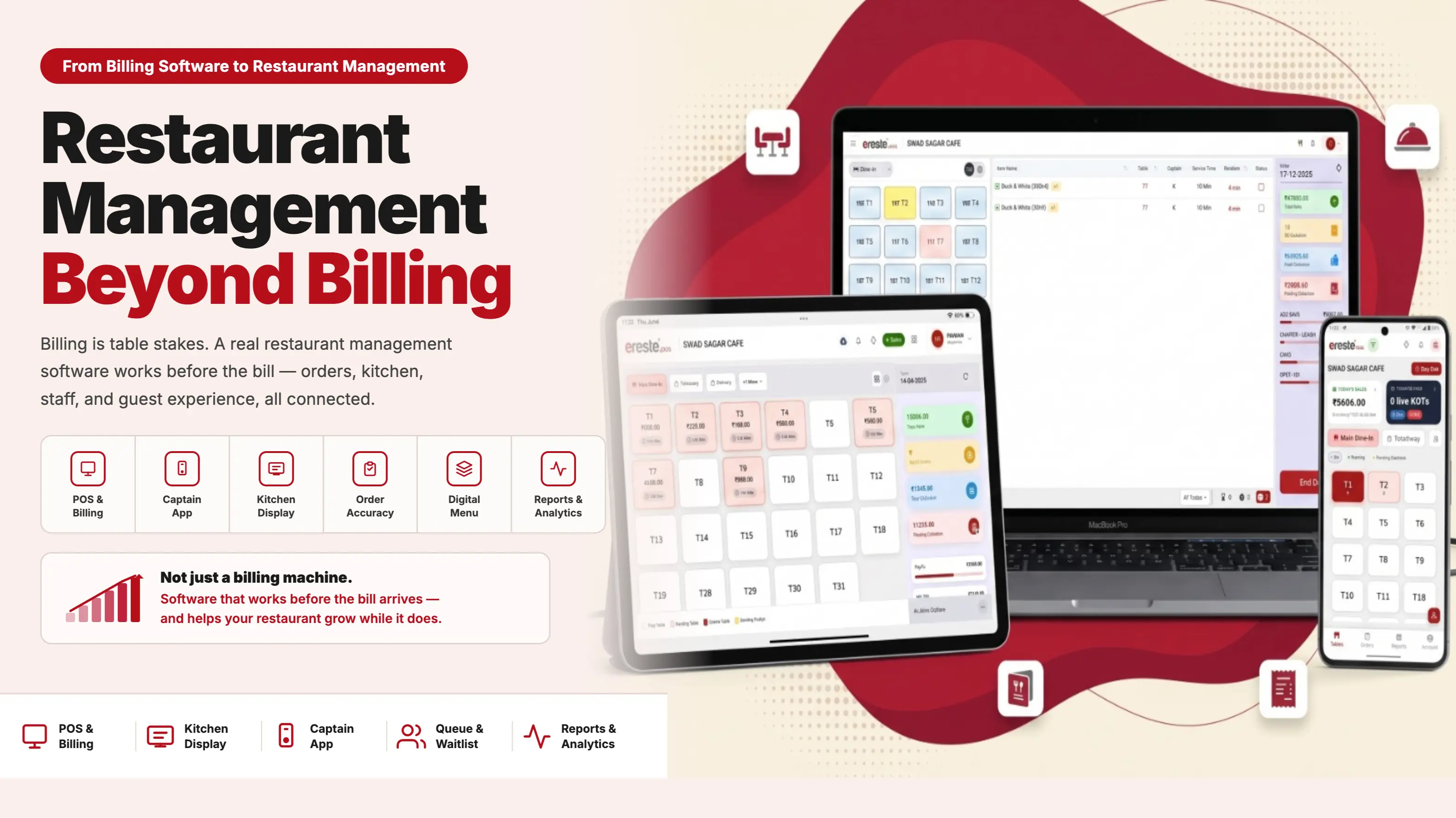 Restaurant management software features beyond billing — eresto